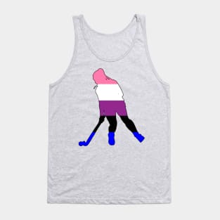 Field Hockey: Genderfluid Pride Tank Top